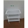 Image 1 : * Plastic Storage Shelf, 23" x 11.5" 27", Pick Up Preferred