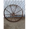 Image 2 : ** Vintage Wagon Wheel - Pickup Only