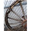 Image 2 : ** Vintage Metal/Wood Wagon Wheel - As is - Pickup Only