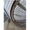 Image 2 : ** Vintage Metal/Wood Wagon Wheel - As is - Pickup Only