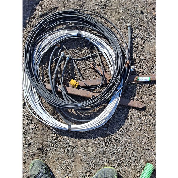 ** Electrical Cords, Garden Hose, Vintage Horse Single Trees - Pickup Only