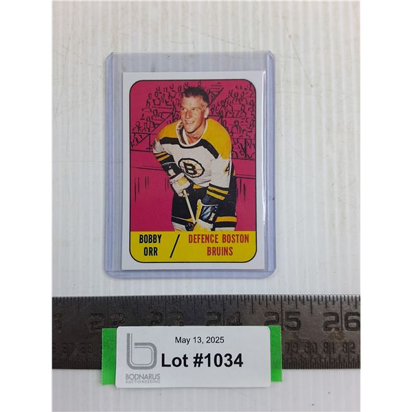 1967 Bobby Orr Trading Card - Authenticity Not Guaranteed