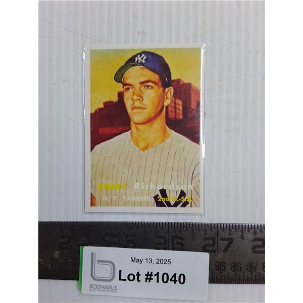 Topps 1956 MLB Bobby Richardson Trading Card