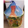 Image 1 : Children's "Dinosaur Themed" Play Tent 4' Peak x 40" Diam -  Pick Up