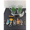 Image 2 : Glassware, Bottle Openers, Key Chains, Misc.