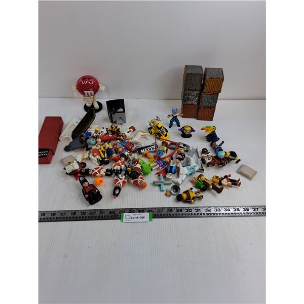 Children's Toys (Mostly Playmobil), Dominos, M&M