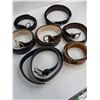 Image 2 : (7) Leather Belts M-L Sizes