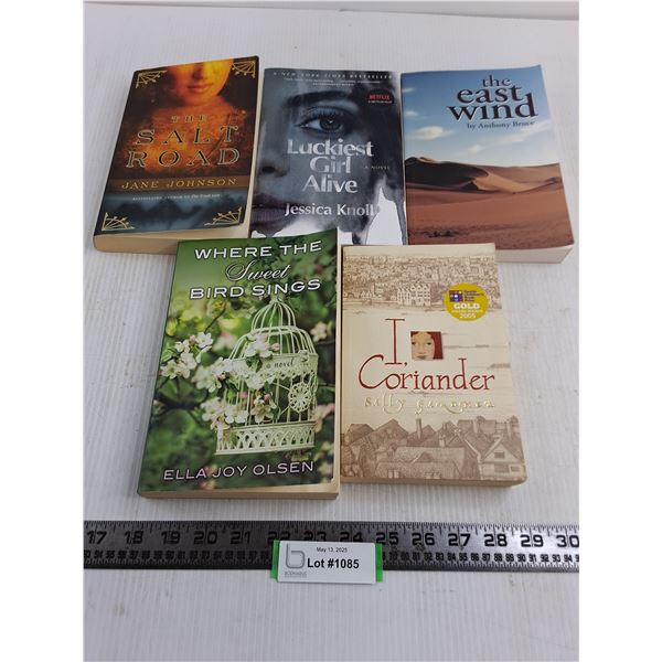 (5) Soft Cover Books