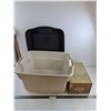 Image 1 : *Plastic Storage Bin with Lid, Single Drawer File with Contents- Cannot Ship