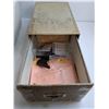 Image 2 : *Plastic Storage Bin with Lid, Single Drawer File with Contents- Cannot Ship