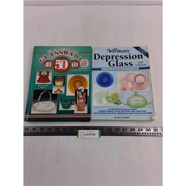 (2) Glassware Books