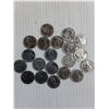 Image 2 : (20) Canadian Nickels 1965-79