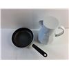 Image 2 : 8" Frying Pan and Coffee Pitcher