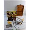 Image 1 : Leathercraft Workshop Tool and Wooden Spoon Rack