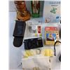 Image 4 : Desk Lamp, Candles, Belt, Neck Rest Pillow, Safari Camera, Walkie Talkie and Misc