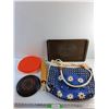 Image 1 : Tote Bag, Dough Roller, Baking Tray, Tupperware Folding Plate and Frisbee