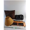 Image 1 : Grilling Sheets, Lamp Shade, Ladies Purse and Pillow