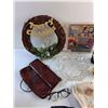 Image 2 : Christmas Wreath, Glasses, Ladies Purses, Water Bottles, InstaHang, Fruit Dish and Misc