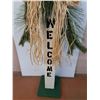 Image 2 : Christmas Welcome Pillar up to 46.5" Tall with Decorations, Cannot Ship