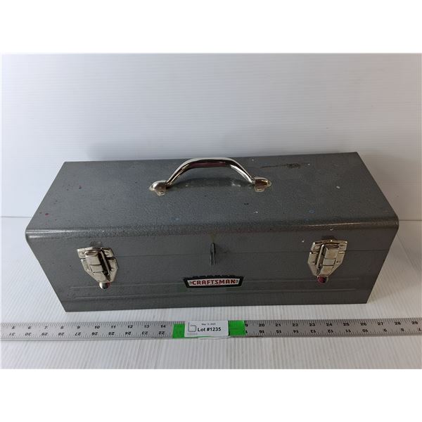 Craftsman Metal Toolbox 7" Tall x 19" Long x 7" Wide