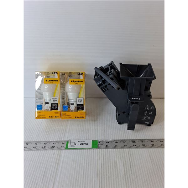 Coffee Brew Unit & (2) 9.5W LED Bulbs NIB