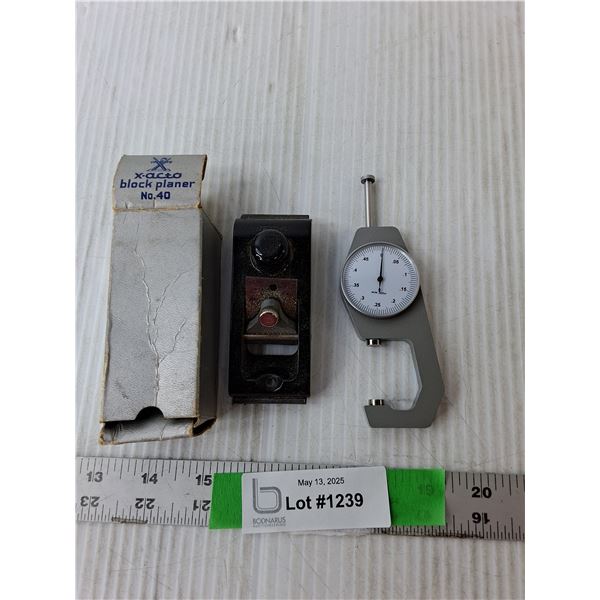 X-Acto Block Planer & Thickness Gauge