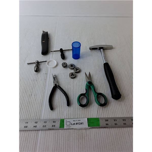 Tack Hammer, Drill Chucks, Pliers, Misc.