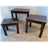 Image 5 : *(3) Wood Coffee tables, Cannot Ship