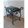 Image 3 : *Metal & Faux Leather Decorative Stool, Cannot Ship