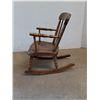 Image 2 : *Kids' Wooden Rocking Chair 21" Tall x 14" Wide, Cannot Ship