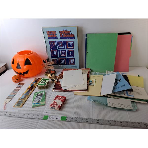 Scrapbook, Fall Decor, Playing & Uno Cards, Misc.