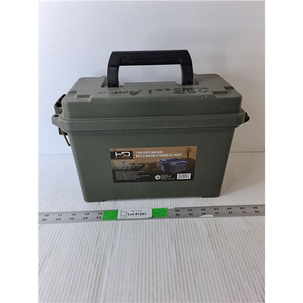 High-Desert Plastic Ammo Box 9" Tall x 14" Long