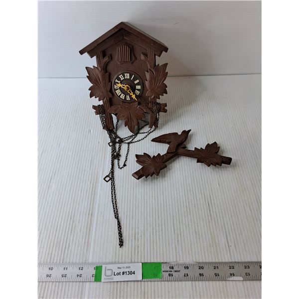 Wooden Cuckoo Clock-Untested