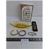 Image 1 : "1000 Places" Book, Bracelets, Trinket Dish, Pen Set