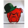 Image 1 : Irish Bulldog Cardboard Wall Art - 30" x 30" Approx - Pickup Only