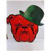 Image 2 : Irish Bulldog Cardboard Wall Art - 30" x 30" Approx - Pickup Only