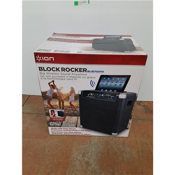 *Block Rocker Bluetooth Speaker - As Is, Cannot Ship