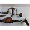 Image 3 : (2) Vintage Hand Drills and Sharpening Tool