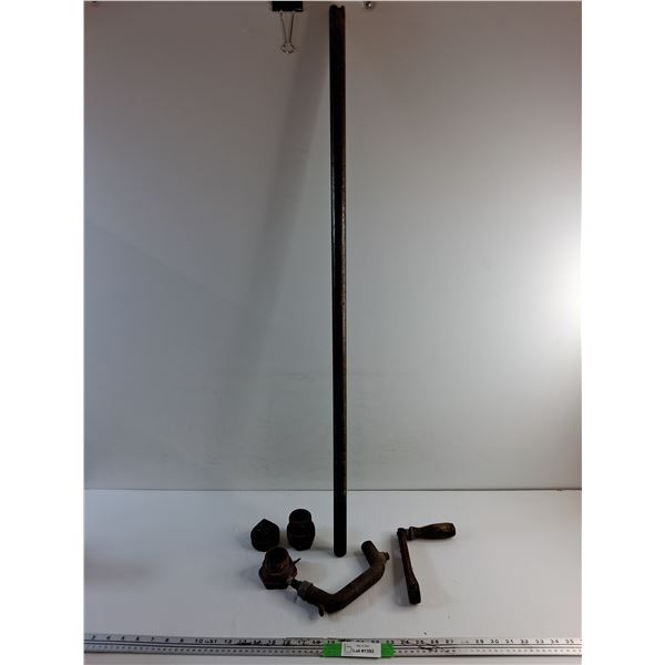 Barrel Pump Handle, Pipe Attachments and Handle  -  Pick Up