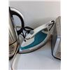 Image 3 : Hamilton Beach Electric Tea Pot, Black & Decker Iron and Toaster - As Is