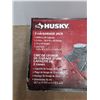 Image 2 : *Husky 3 Ton Garage Jack - Sealed, Cannot Ship