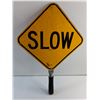Image 2 : Stop/Slow Road Handheld Sign