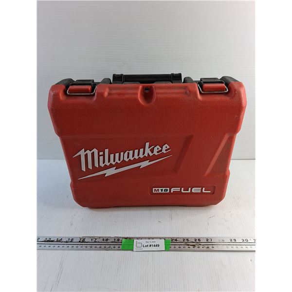 Empty Milwaukee Tool Case