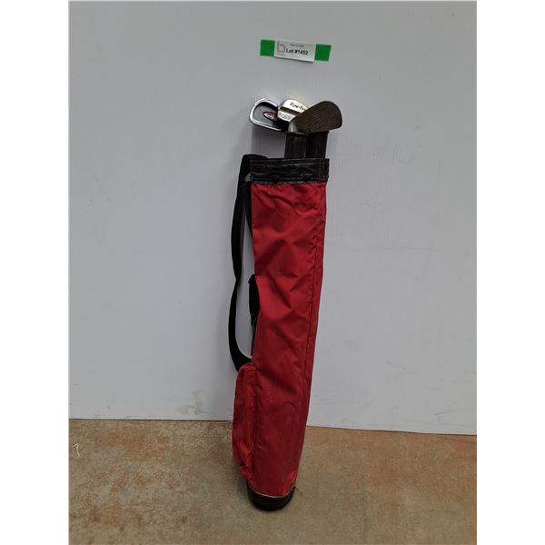Golf Clubs with Case