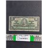 Image 1 : Antique 1937 Canadian 1 Dollar Banknote