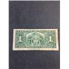 Image 2 : Antique 1937 Canadian 1 Dollar Banknote