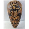 Image 4 : Decorative Wooden Mask and Solid Brass Plate