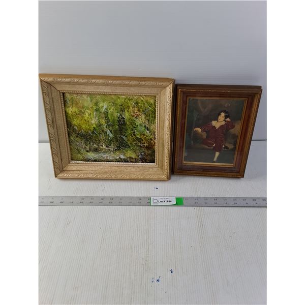 (2) Pieces of Wall Art