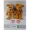 Image 1 : (2) TY Beanie Baby Bears