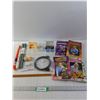 Image 1 : Gardening Books, Candles, CostumeJewelry and Wires